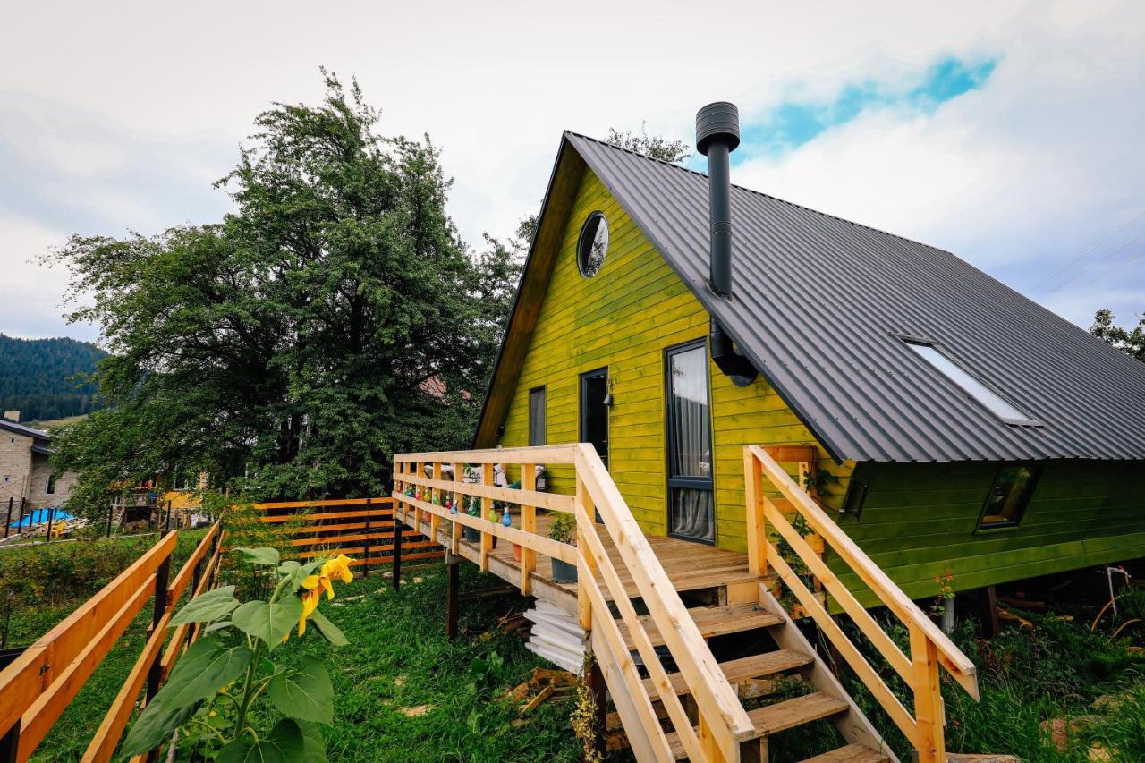 Wooden Cottage "Green House" In バクリアニ エクステリア 写真
